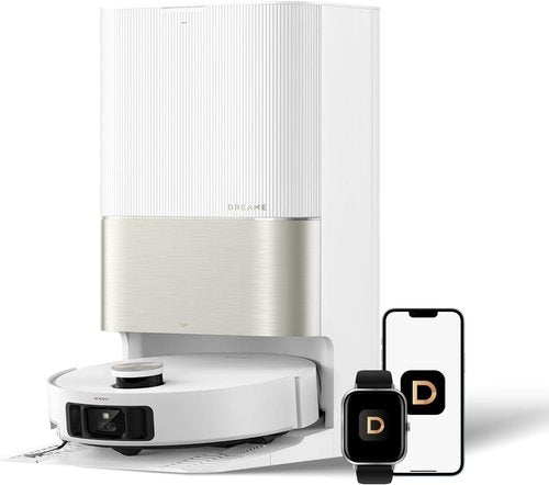 DREAME X50 Ultra White Robot Vacuum & Mop - 20,000Pa Suction, Auto-Empty, Self-Cleaning, 360° Navigation