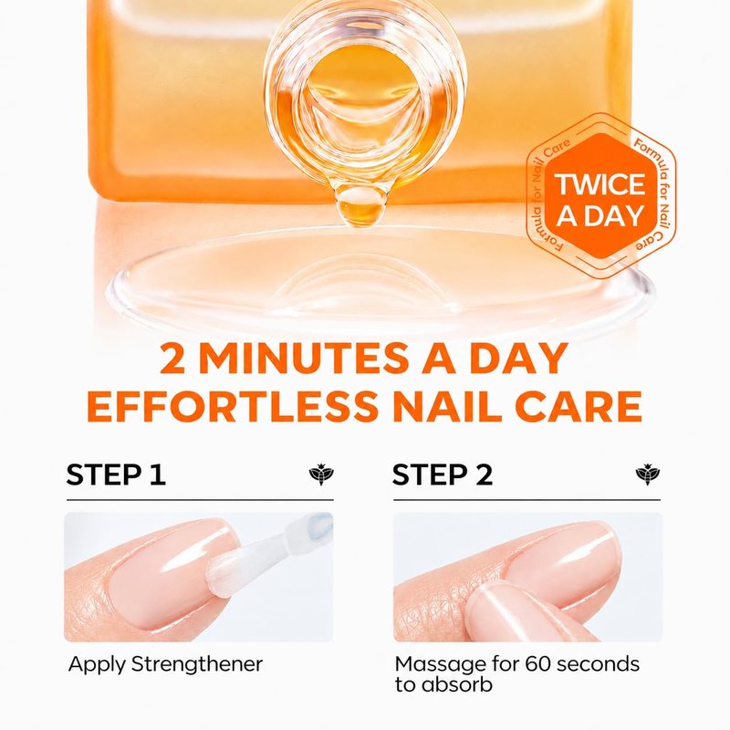 modelones Nail Strengthener and Growth Nail Repair for Damaged Nails Hardener Extra Strong and Growth Repair Mode Gifts