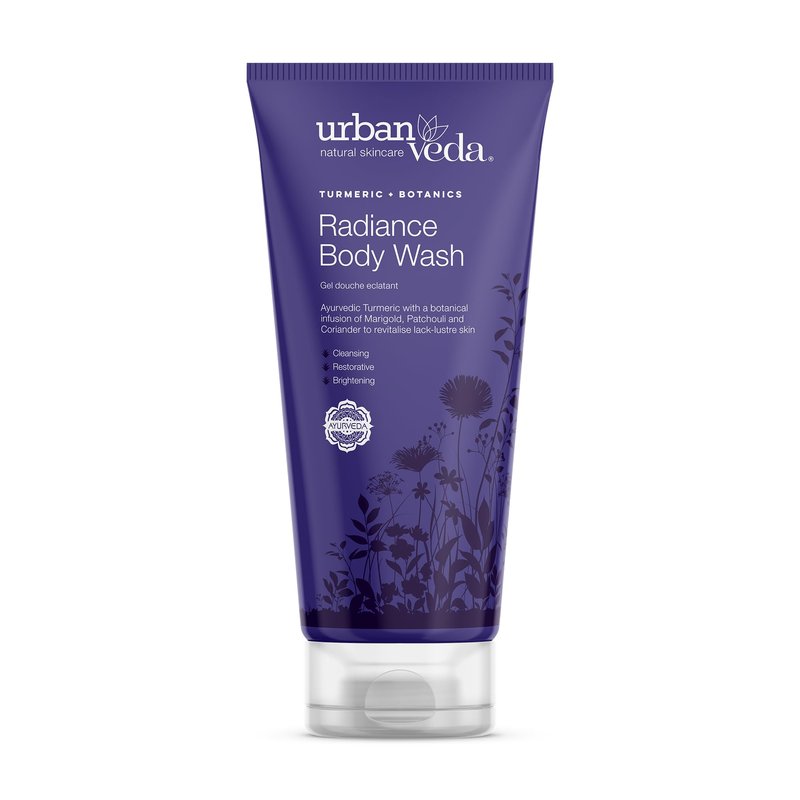 Urban Veda Moisturizing Body Wash for Dry Skin | Exfoliating Body Wash Sensitive Skin Cleanser | Frankincense Oil Shower Gel for Dark Spots | Natural Body Wash Women & Men | 6.77 Fl oz