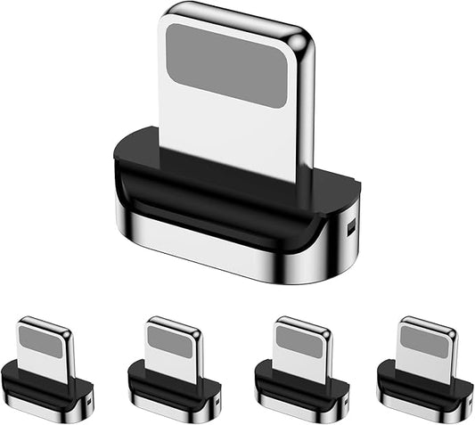 CNakdDG Magnetic Connector Tips Head for Iproduct Devices (5 Pack), only Compatible 3A Magnetic Charging Cable
