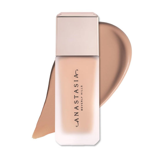 Anastasia Beverly Hills Impeccable Blurring Second Skin Matte Foundation - Full-Coverage Long-Wear Foundation with Soft-Focus Blurring Finish for Smooth Natural-Looking Skin - 3CR