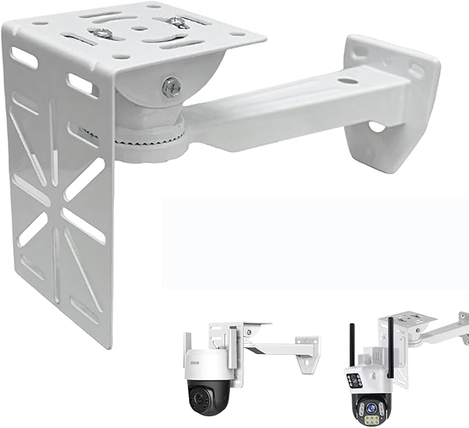 NVRTTRR L-Shape Dome Camera Bracket, Wall Ceiling Mount for Security Dome Cameras, (Wall Mount Bracket)
