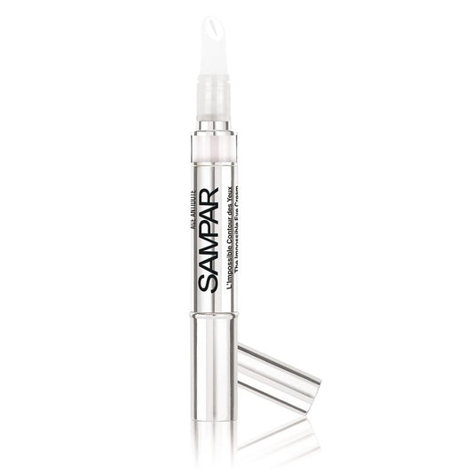 SAMPAR Illuminating Eye Cream - Anti-Aging, Hydrating & Brightening Treatment with Hyaluronic Acid, Vitamin C, and Essential Oils - Reduces Dark Circles, Fine Lines & Puffiness - All Skin Types