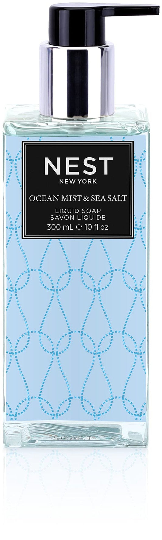 NEST Fragrances Scented Liquid Hand Soap- Ocean Mist & Sea Salt , 10 fl oz