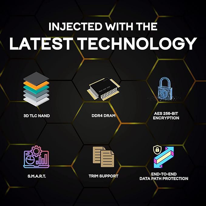 Fantom Drives Venom 8 w/Heatsink SSD 4TB, PCIe Gen4 M.2 2280 Internal Solid State Hard Drive, Seq. Read Up to 7,400MB/s for High End Computing, Workstations, Compatible w/PlayStation 5, VM8X40-PS5