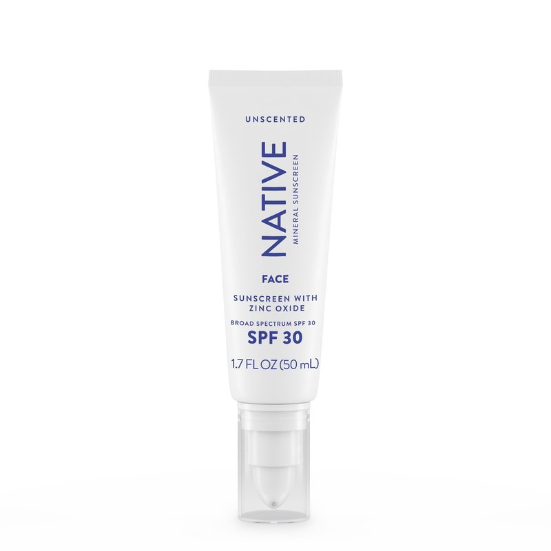 Unscented Mineral Face Lotion - SPF 30-1.7 fl oz