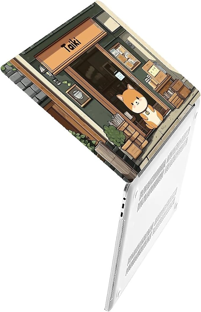 COTAIL Compatible with MacBook Air 13.3 13.6 Inch Case 2022 2021 2020 2019 Plastic Hard Shell Case Cover,13.6 Air (A2681) M2 2022, A Cute Shiba