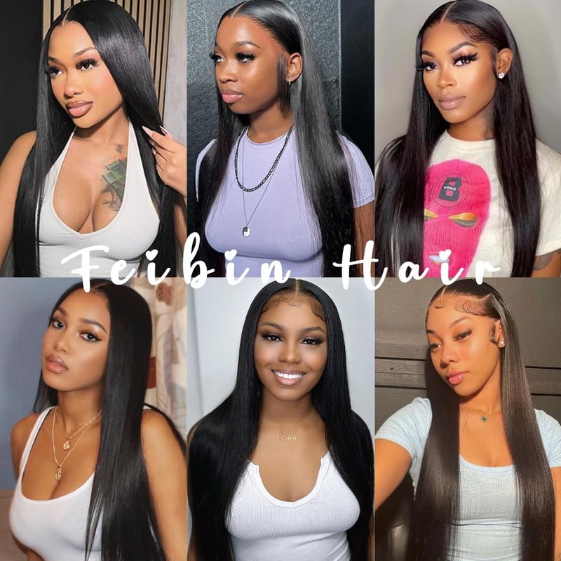 Straight Human Hair Bundles 12 12 12 Inch Trippy Hair Quick Weave 3 Bundles Human Hair 100% Unprocessed Raw Brazilian Virgin Hair Extensions for Black Women Natural Color