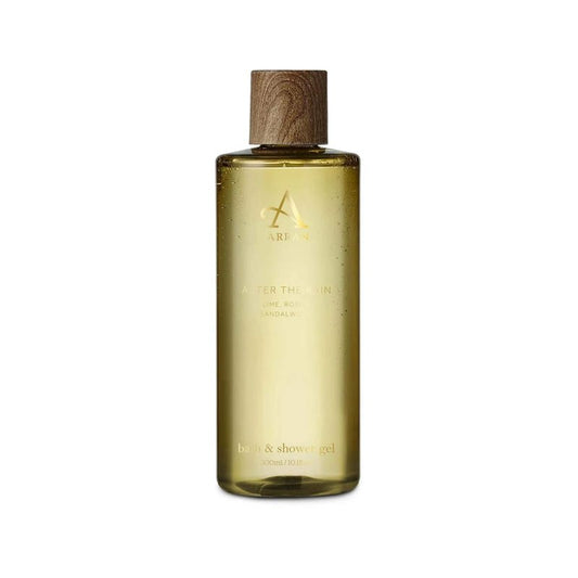 Lime, Rose & Sandalwood Bath & Shower Gel - Refreshing 300ml