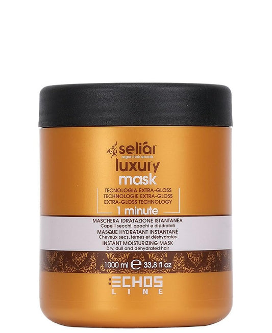 echosline Seliàr Luxury Instant Moisturizing Mask for Dry and Dehydrated Hair - 1000 ml