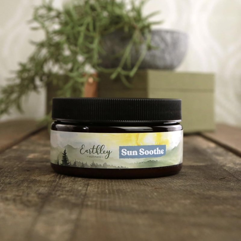 Sun Soothe After-Sun Lotion - Natural Burn Relief & Skin Recovery Cream with Mango Butter, Calendula & Lavender | Family-Friendly 8 oz