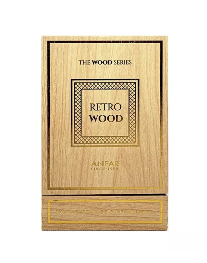 Anfar Retro Wood for Unisex - 3.4 oz Extrait De Parfum Spray