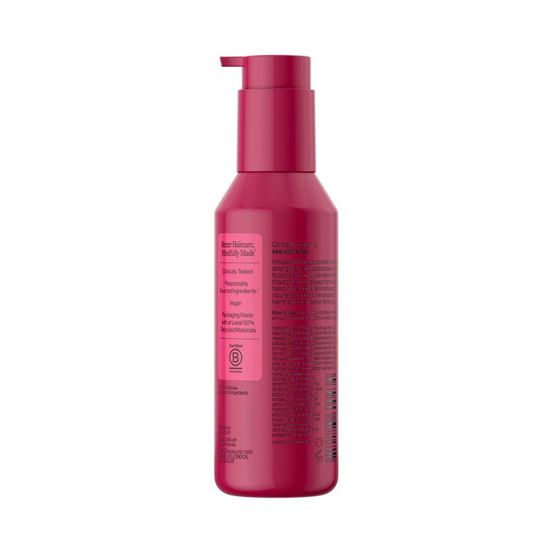 Eva NYC Split Ends Treatment for Dry Damaged Hair - Reduce Breakage + Seal Split Ends with Vegan Protein + Baobab Seed - Serum for Softer Stronger Hair - Travel Size - Vanilla Scent - 2 fl oz
