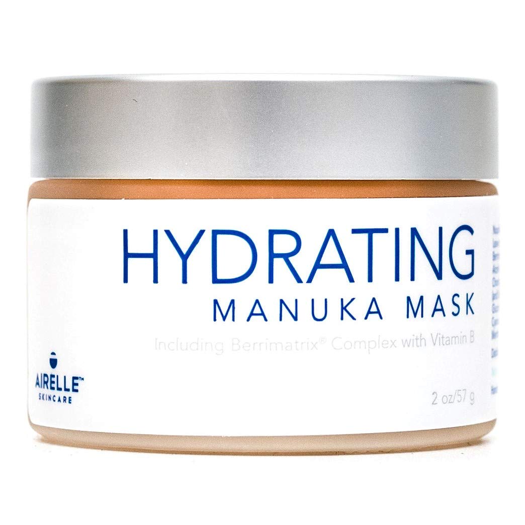Airelle Anti-Aging Hydrating Manuka Honey Face Mask | Rejuvenate and Soothe Dry Skin | Helps Improve Wrinkles, Uneven Skin Tone | Dermatologist Recommended | Natural Ingredients | 2 Ounce