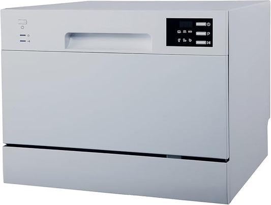 SPT SD-2225DSA Energy Star Countertop Dishwasher with Delay Start & LED – Silver