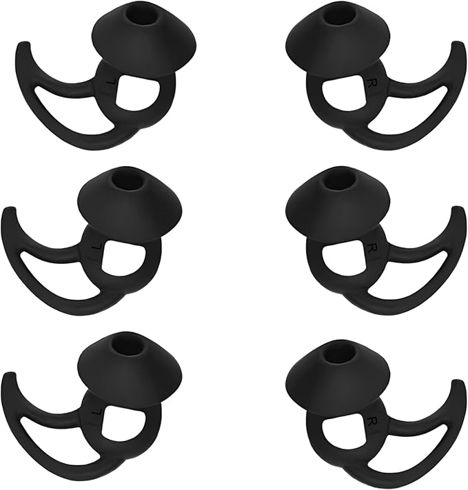CYADCI Earbud Tips 3 Pairs Large Compatible with Bose QuietComfort Earbuds and Sport Earbuds
