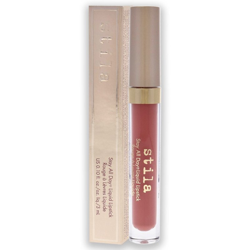stila Stay All Day® Liquid Lipstick, Matte | Long-Lasting Color Wear, No Transfer or Bleed | Hydrating & Lightweight with vitamin E & Avocado Oil for Soft Lips | Romanza,H18 .10 Fl. Oz.