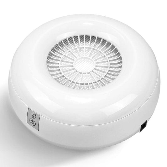 unimiko Nail Dust Collector, Quiet and Powerful Fan Dust Collector for Nail Tech with Reusable Filter, 50,000-Hour Lifespan, for Acrylic Nail Polishing,Salon & Home(White)