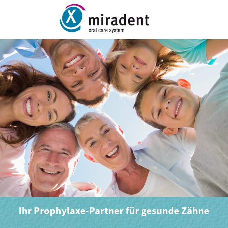 Miradent Toothpaste Mirasensitive hap+ for Sensitive Teeth 50ml Tube by Miradent