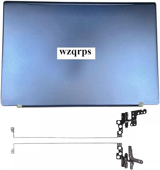 Wzqrps New Replacement Laptop LCD Cover Back Rear Top Lid/LCD Back Cover with Hinges for HP 15CS 15-CS 15-CW 15T-CS 15Z-CW Series L51799-001 Fog Blue (A+H for HP 15-CS 15-CW)