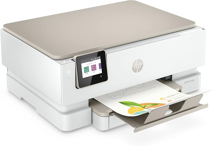 HP Envy Inspire 7255e Wireless Color Inkjet Printer, Print, scan, copy, Easy setup, Mobile printing, Best-for-home, 3 month Instant Ink trial included, AI-enabled (1W2Y9A)