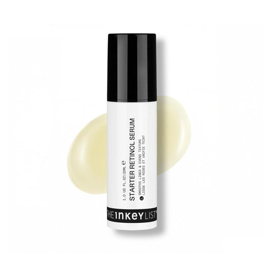 The INKEY List Starter Dual Retinol Serum 1 Fl Oz, 0.5% Amisol Trio & 0.2% Symrelief, Gentle Skin Renewal, Smooths Fine Lines, Hydration & Barrier Protection, Suitable for Sensitive Skin