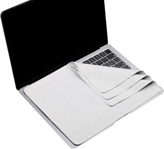 3 Pack Microfiber Liner Cleaning Cloth 15" 16" MacBook Air 15.3/MacBook Pro 15 /MacBook Pro 16 inch Screen Keyboard Imprint Protection, Keyboard Protector Compatible with MacBook Air/Pro 15"/Pro 16"
