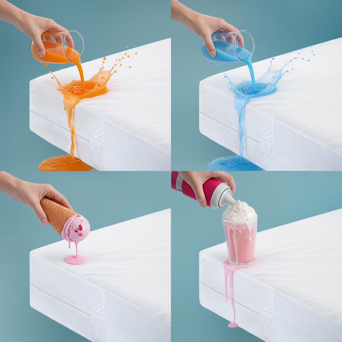 Utopia Bedding Waterproof Mattress Protector - Full XL Size | Bed Bug & Dust Mite Proof Encasement