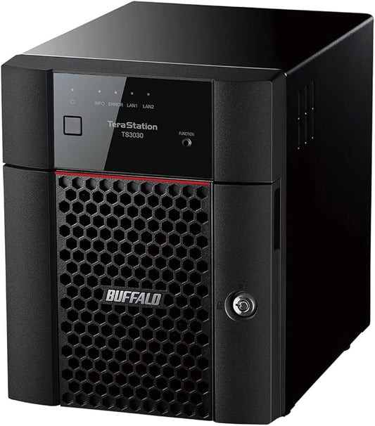 BUFFALO TeraStation Essentials 2025 4-Bay Value Desktop NAS 24TB (4x6TB) with Hard Drives Included