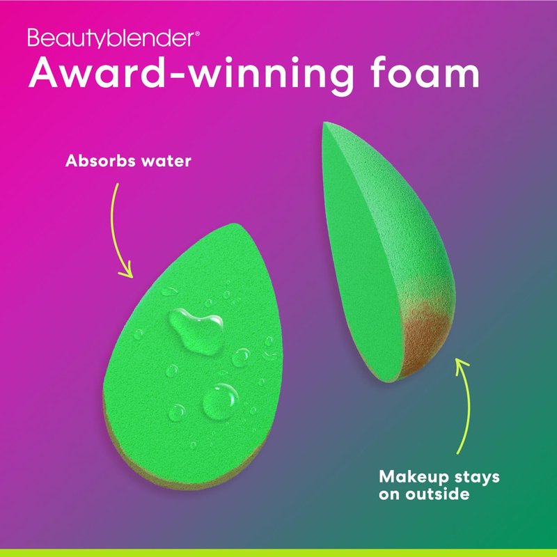 Beautyblender® | House of Bounce Set – Makeup Sponge & Sponge Storage Stand, Professional Smooth Blending Application, Vegan & Cruelty Free, Made in the USA
