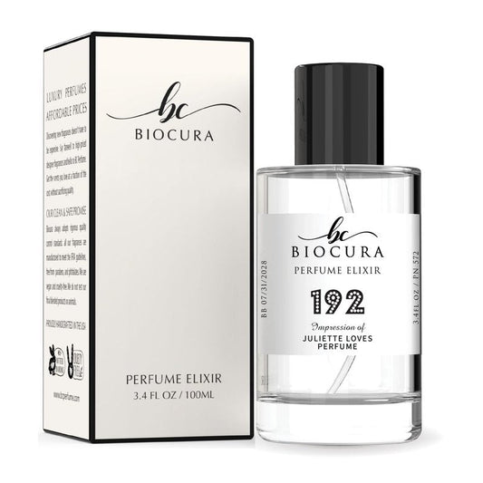 BIOCURA BC Perfume 192 Inspired by Juliette Loves Perfume For Women Replica Fragrance Dupes Eau de Parfum Spray Bottle 3.4 Fl Oz/100ml