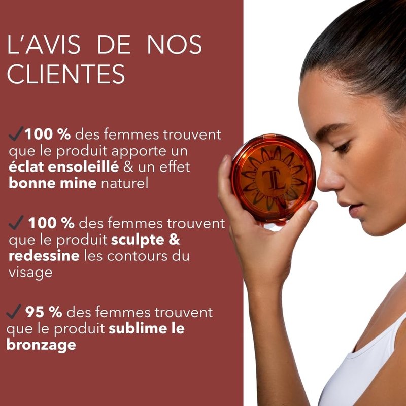 T.Leclerc Bronzing Powder 02 - Soleil Cuivré | Natural Radiance & Warmth for All Skin Types