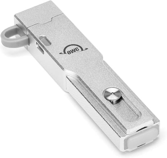 OWC Envoy Pro mini Portable 500GB External SSD, USB-C USB-A 3.2 Gen 2 SSD Stick, Up to 946 MB/s Consistent Speeds, Plug and Play Ready, High Performance SSD Flash Drive