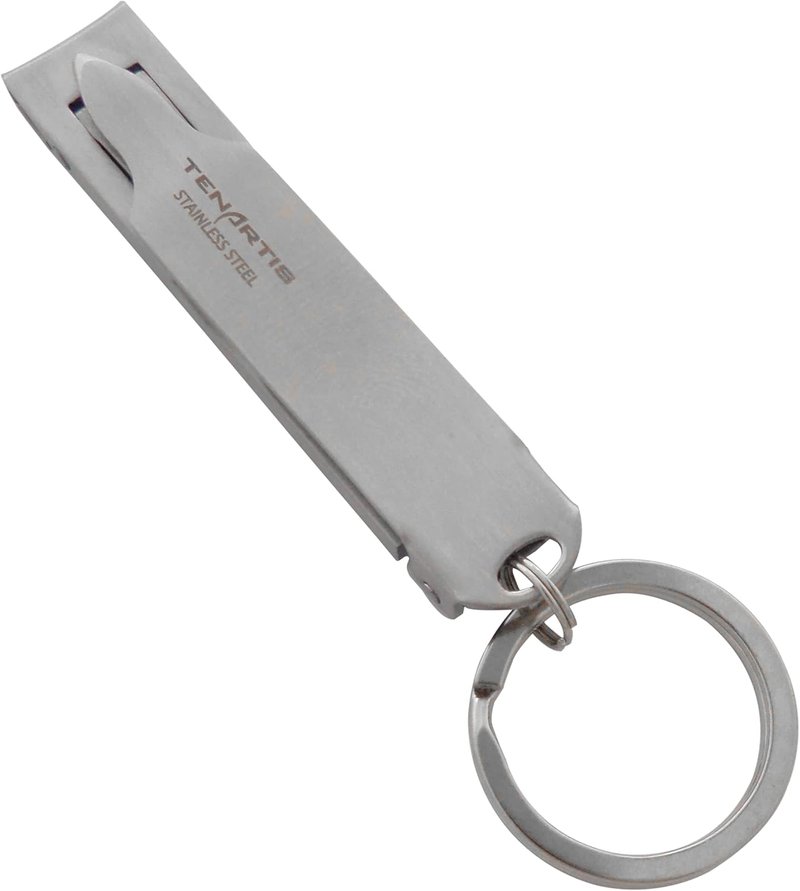 Nail Clipper with File & Key Holder | Durable Stainless Steel Design