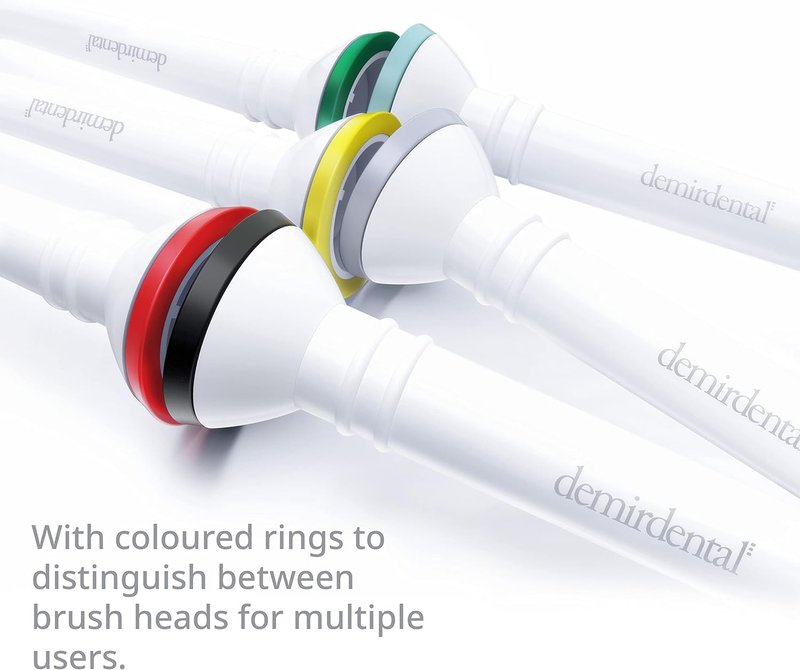Toothbrush Heads Mini Hard Compatible with Philips Sonicare Toothbrush Heads - Small Replacement Heads - Small Brush Heads - White - Replaces HX7048-8 Pack
