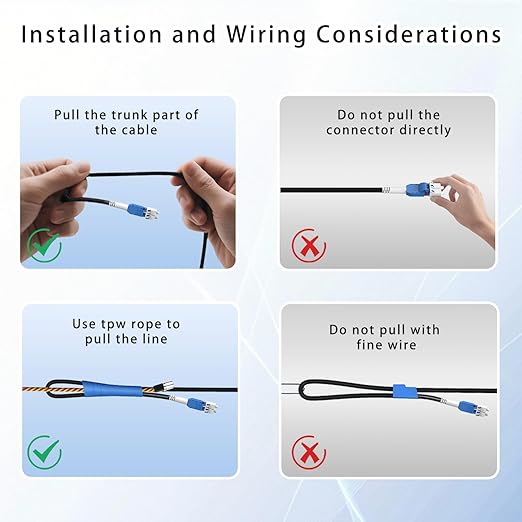 50M/164FT LC to LC Armored Outdoor Fiber Optic Cable, Single Mode Duplex 9/125μm SMF Fiber Patch Cord, OS1/OS2 Compatible, Black LSZH Jacket, Uniboot Jumper for FTTH, Data Center, Long-Distance Use