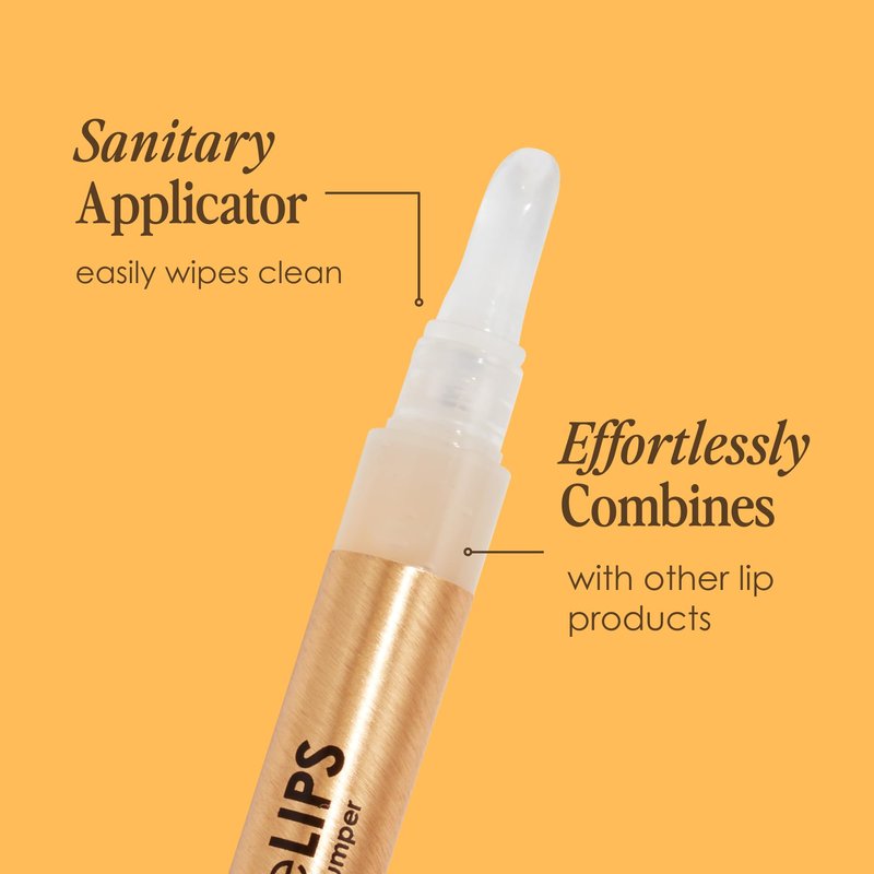 Grande Cosmetics GrandeLIPS Hydrating Lip Plumper Gloss - for Fuller-Looking, Hydrated Lips - Clear (0.084 oz)