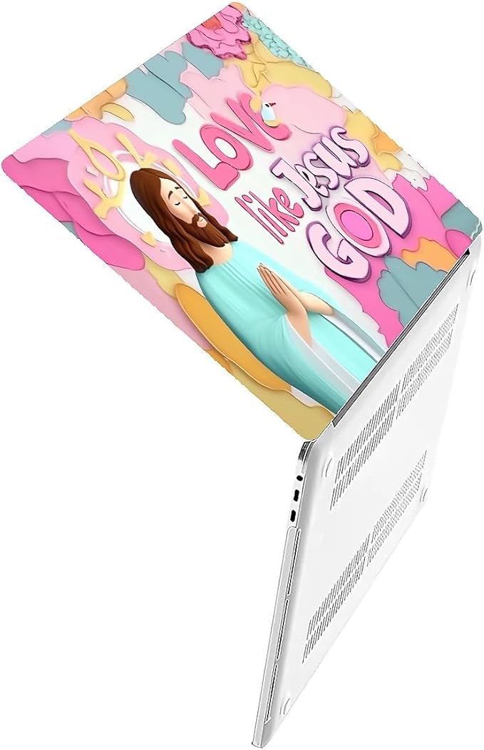COTAIL Compatible with MacBook Air 13.3 13.6 Inch Case 2022 2021 2020 2019 Plastic Hard Shell Case Cover,13.6 Air (A2681) M2 2022, Jesus