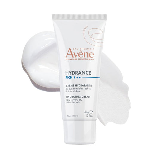 Avène Hydrance RICH Hydrating Cream, Daily Face Moisturizer, Soothes Feelings of Skin Tightness Associated with Dryness, Dry Skin Moisturizer, Non-Comedogenic Skin Care for Dehydrated Skin Barrier