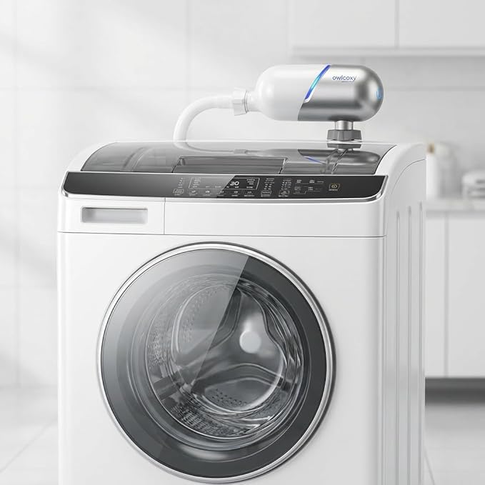 M9-Pro Ozone Water Disinfection Machine - Upgraded Ozone Laundry System for Washing Machines - Safe & Effective Disinfection for Pet Items & Household Goods - Chemical-Free Cleaning Solution