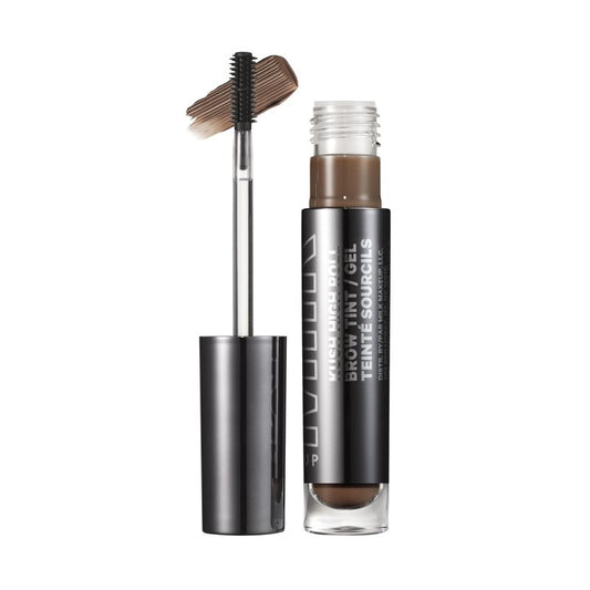 Milk Makeup KUSH High Roll Defining + Volumizing Brow Tint – Tubing Brow Gel Shapes, Volumizes + Sets Eyebrows Up to 24 Hours – Water Resistant, Smudge-Proof, Clean – Herb (Medium Brown), 0.16oz