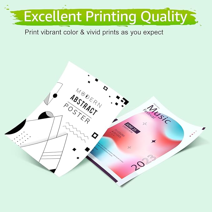 952XL Ink Cartridges Combo Pack Replacement for HP 952xl Ink Cartridges Combo Pack High Yield Black & Color 5 Pack Compatible with Non *e Printers-OfficeJet Pro 8710 8720 8740 7740 8210
