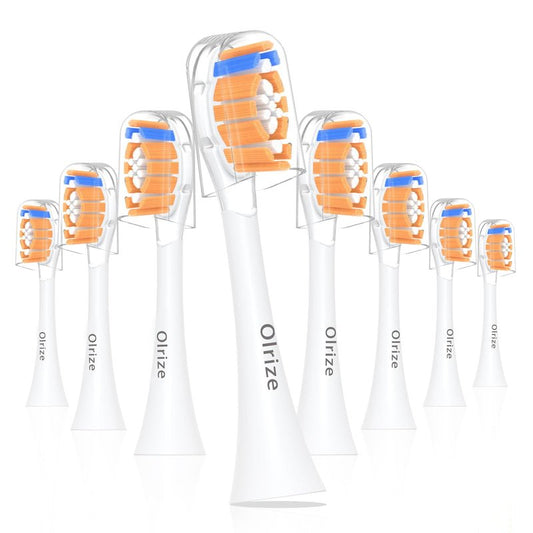 Replacement-Heads for Philips-Sonicare,Toothbrush-Heads for Sonicare Brushes Replacement A3 C2 C3 G2 G3 Click-On Handle,Medium Bristles Electric-Toothbrush-Heads,8 Pack