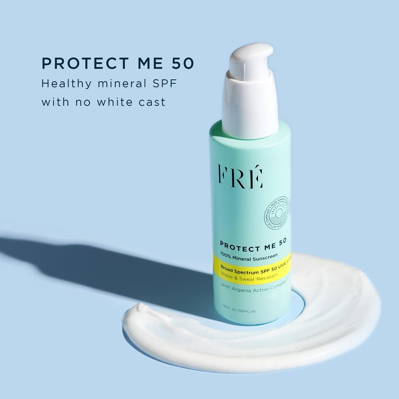 FRÉ Protect Me Mineral Face Sunscreen SPF 50, Vegan, Reef Safe