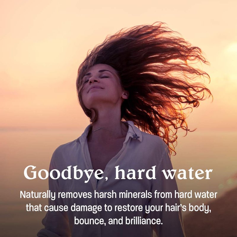 Malibu C Hard Water Wellness Shampoo - Hydrating, Sulfate-Free Formula for Mineral Buildup | 33.8 oz