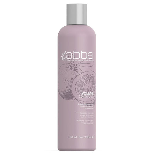 ABBA Volume Conditioner - Grapefruit & Lemongrass for Thick, Luscious Hair | 12 oz