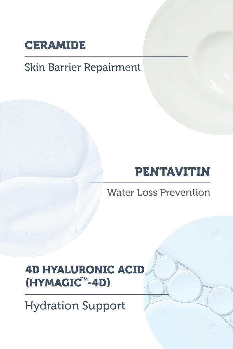 The Purest Solutions Hydration Booster Daily Moisturizing Cream - Ceramide + 4D Hyaluronic Acid + Pentavitin - 24-Hour Effective Intensive Care for All Skin Types - Vegan | Cruelty Free (1.69 fl. oz)