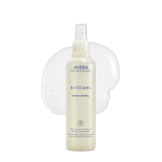 Aveda Brilliant Damage Control | Detangling Spray | Heat Protection Spray | Reduces Damage and Breakage | Jasmine, Rose, Clove Aroma | 8.5 Fl Oz