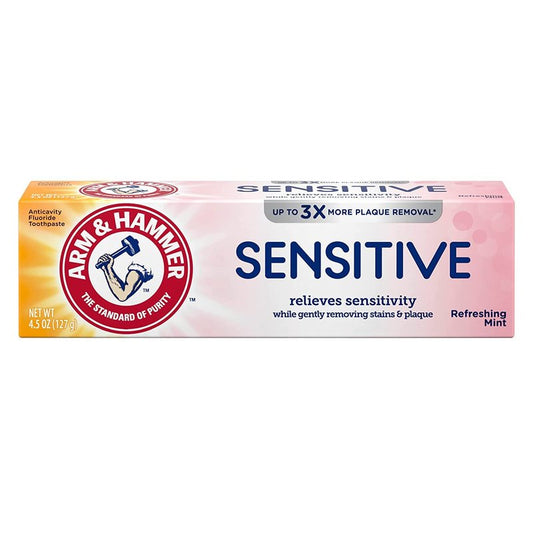ARM & HAMMER Sensitive Teeth & Gums Toothpaste 4.5 oz (Pack of 8)