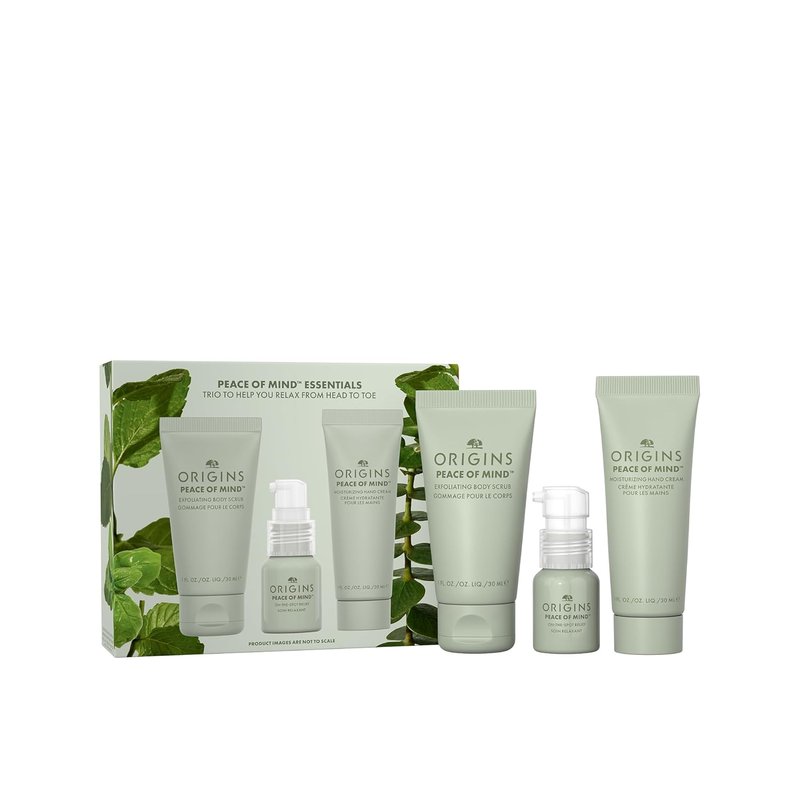 Origins Peace of Mind On-the-Spot Relief - Aromatherapy Roll-On with Eucalyptus, Peppermint & Basil | Relaxation Gift